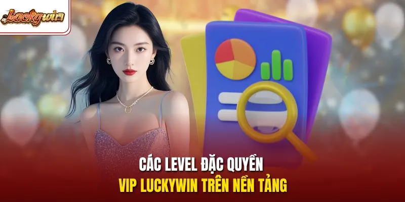 Các level đặc quyền VIP LUCKYWIN trên nền tảng